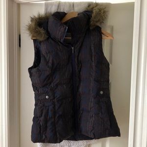 Ladies vest bomber style